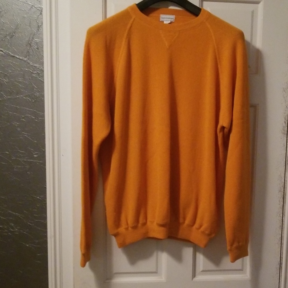 MAUS & HOFFMAN BABY ALPACA CREW NECK SWEATER